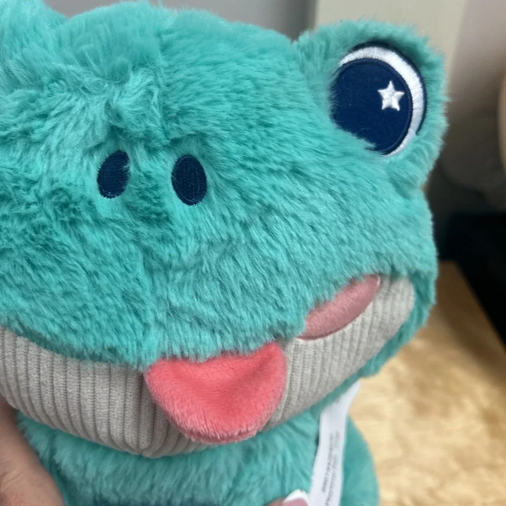 [New]. PLAYSKOOL HASBRO PLAYTIME PALS FROG PLUSH; 10.5 In Tall ; New with Tag